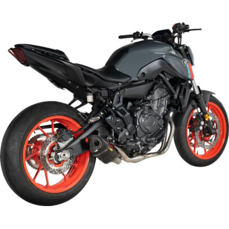 KOMPLETNY UKŁAD WYDECHOWY RAC SS/CARBON MT-07