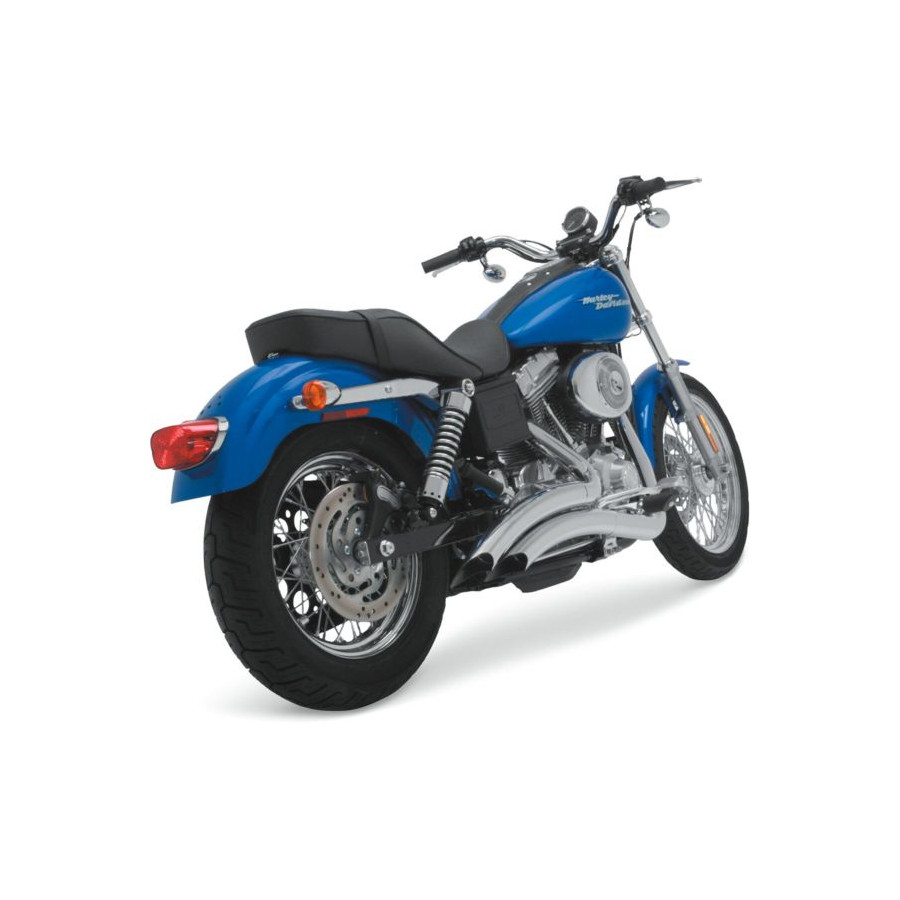 WYDECH BIG RADIUS 2-INTO-2 CHROME VANCE&HINES