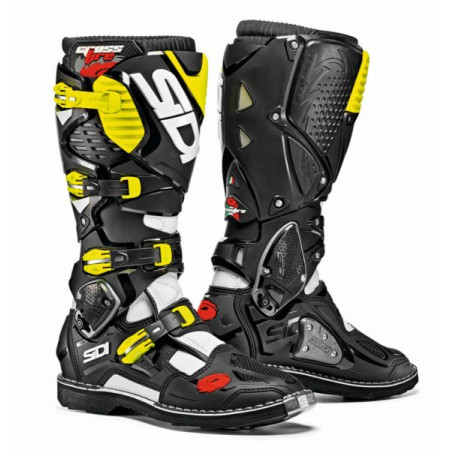 Buty SIDI CROSSFIRE 3 MX s white/black/fl yellow 4