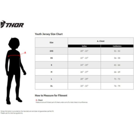 Komplet THOR youth sector gnar mn/or r. 18/2xs