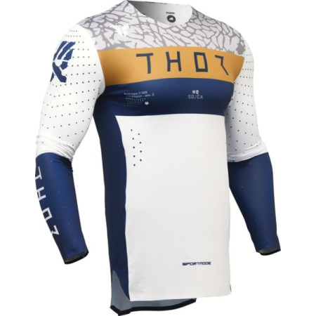 Bluza THOR SPORTMODE BRAVO NV/WH biała S