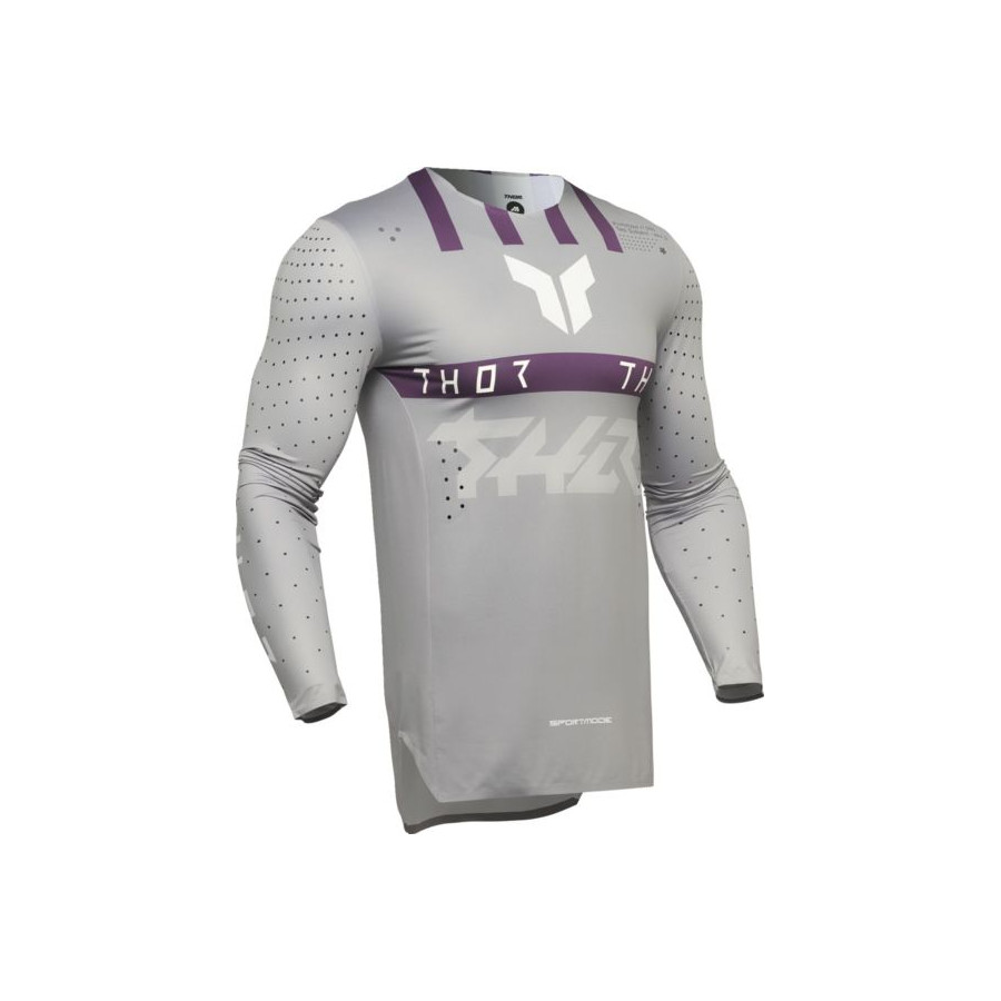 Bluza THOR SPORTMODE FLITE GY/PU szara S