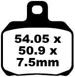 Klocki hamulcowe KH266 EBC sfa
