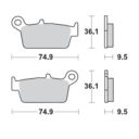 Klocki hamulcowe MOTO-MASTER KH131 (12)
