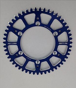 Zębatka tylna YAMAHA yz/yzf aluminum 51t blue