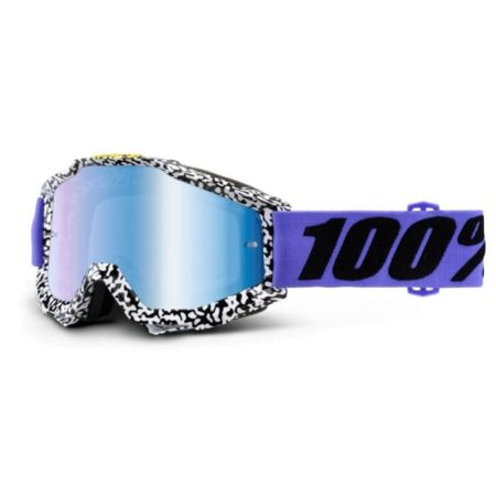 Gogle 100% accuri brentwood niebieskie lustro + pr