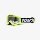 Gogle 100% strata mini yellow clear 2020