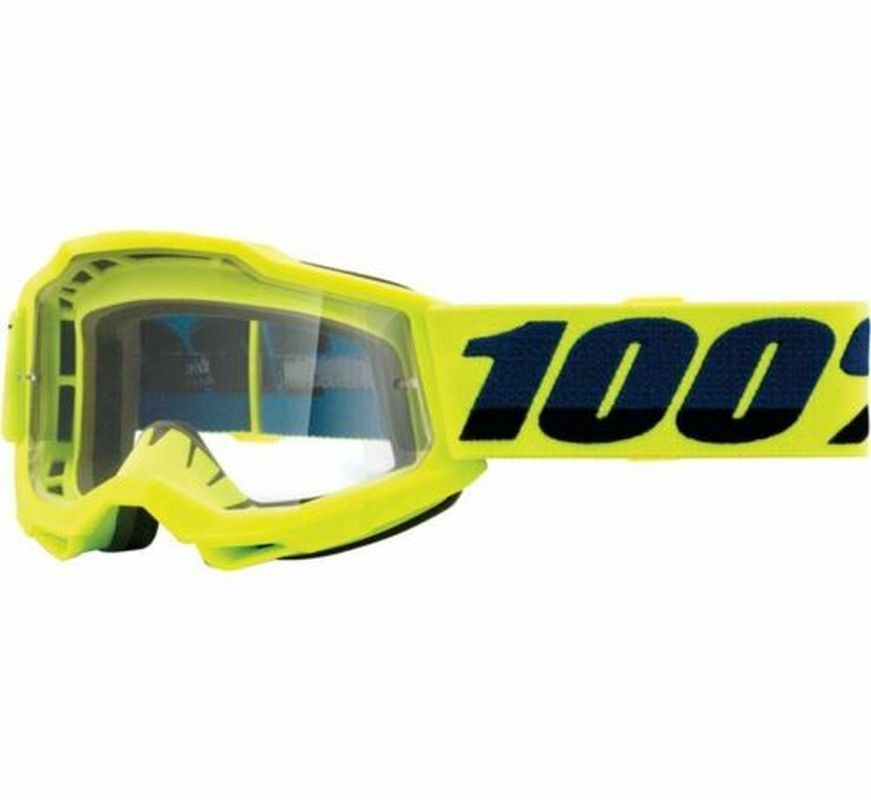 Gogle 100% accuri 2 youth yellow - clear lens yout