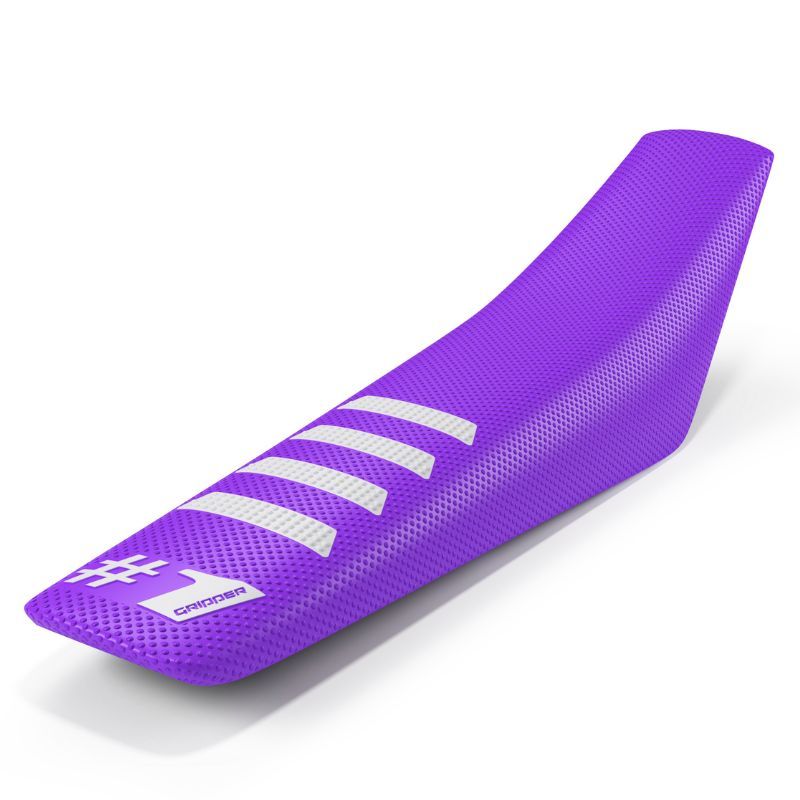 Pokrowiec na siedzenie ONEGRIPPER ribbed pl/wh