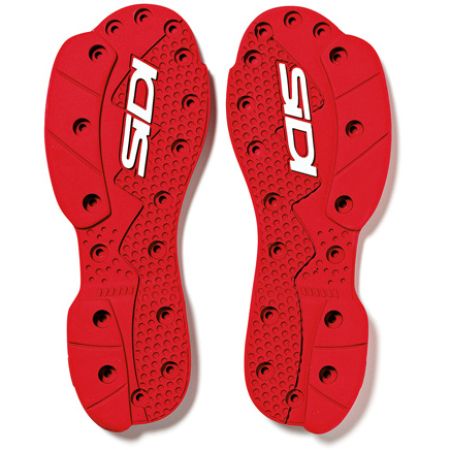 SIDI sms supermoto sole pair red 43-44