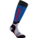 Skarpety ALPINESTARS MX plus blk/wht/bl l