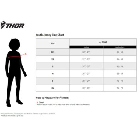 Komplet THOR youth sector gnar mn/or r. 18/2xs
