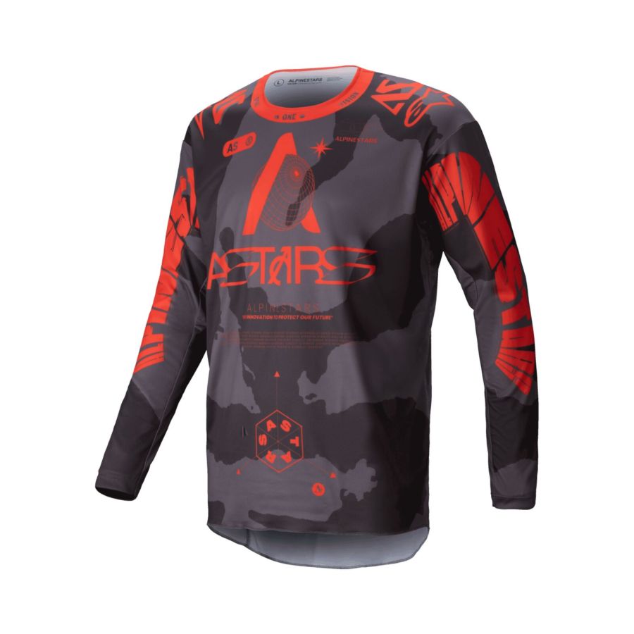 Bluza ALPINESTARS racer hollow gy/camo/or 2xl
