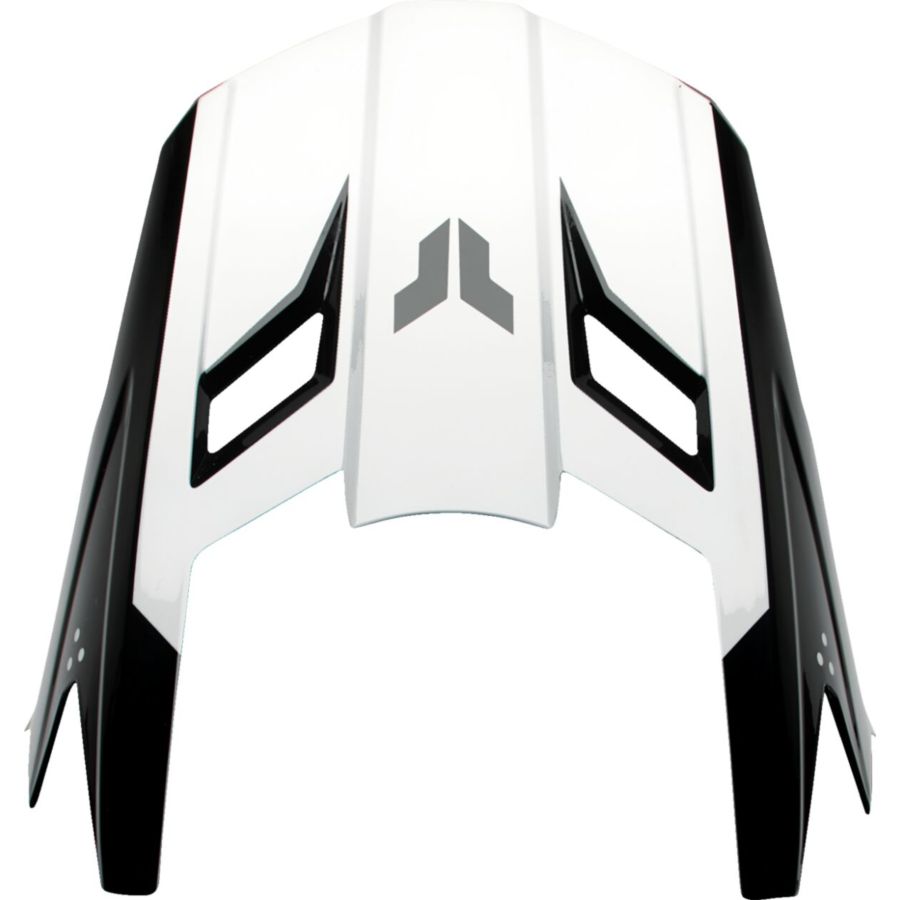 Daszek kasku THOR YOUTH FLEET STORM BLK/WT czarny