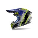 Kask AIROH AVIATOR 3 HIMA BLUE GLOSS szary 2XL