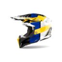 Kask AIROH AVIATOR 3 MONARCH BLUE/YELLOW GLOSS M
