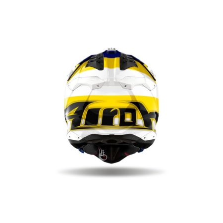 Kask AIROH AVIATOR 3 MONARCH BLUE/YELLOW GLOSS M