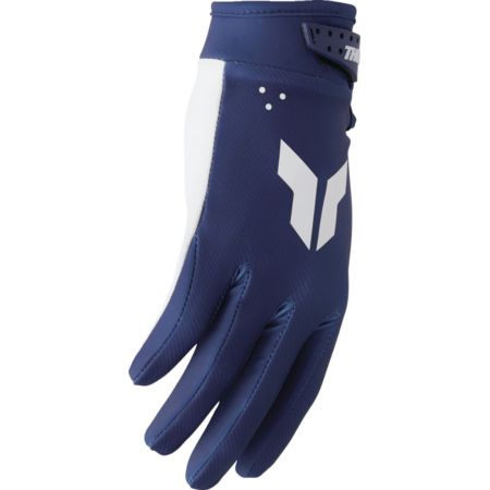 Rękawiczki THOR LAUNCHMODE NAVY niebieskie XS