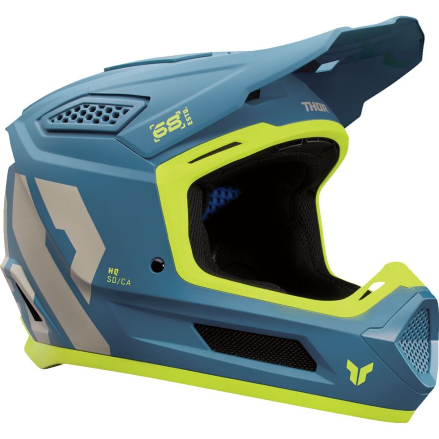 Kask THOR FLEET FORGE BLUE niebieski XS