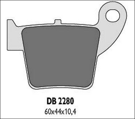 KLOCKI HAMULCOWE DELTA BRAKING KH346