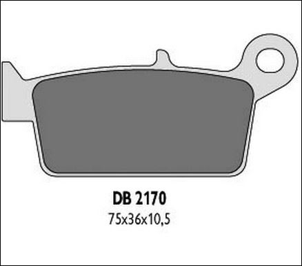 KLOCKI HAMULCOWE DELTA BRAKING KH131