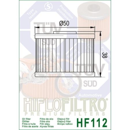 FILTR OLEJU HF112