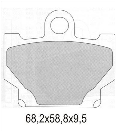 KLOCKI HAMULCOWE GALFER KH81