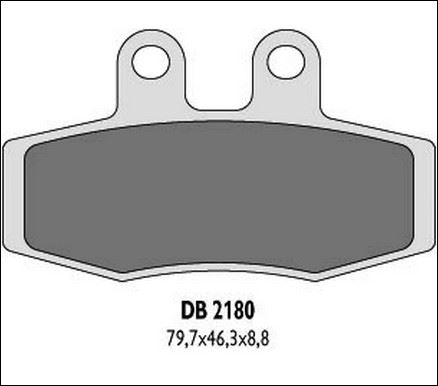 KLOCKI HAMULCOWE DELTA BRAKING KH132