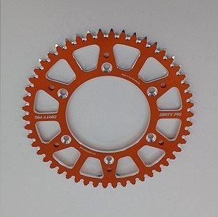 ZĘBATKA TYLNA KTM SX/SXF ALUMINUM 52T ORANGE