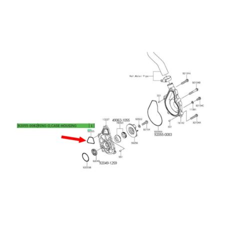 OEM KAWASAKI 920550082 O-RING CASE-HOUSING