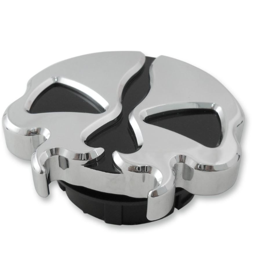 KOREK WLEWU PALIWA SPLIT SKULL CHROME HD