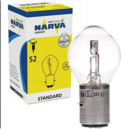 ŻARÓWKA 12V 35/35W BA20D NARVA