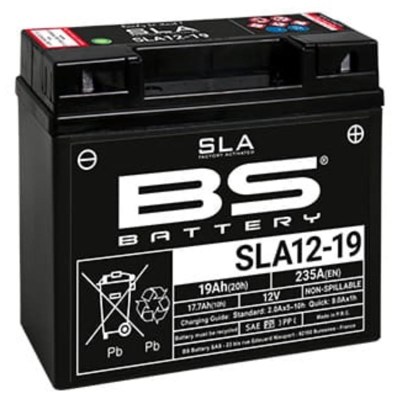 AKUMULATOR BS SLA12-19 (FA) (SLA12-18) BMW 12V 18A