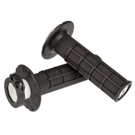 ODI MANETKI HALF-WAFFLE V2 LOCK-ON GRIP CZARNE