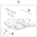 OEM KTM 54803190100 OSŁONA SILNIKA EXC 12-16