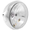 LAMPA PRZÓD 7" BOCZNE MOCOWANIE H4 CHROM