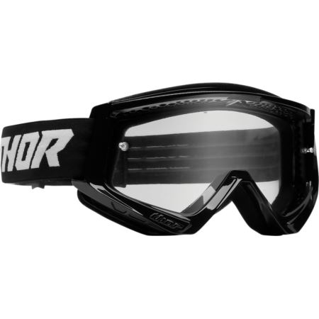 GOGLE THOR COMBAT RACER YOUTH BK/WH