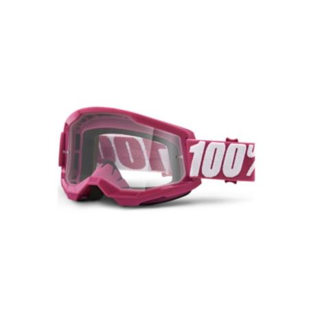 GOGLE 100% STRATA 2 YOUTH FLTETCHER - CLEAR LENS S