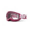 GOGLE 100% STRATA 2 YOUTH FLTETCHER - CLEAR LENS S