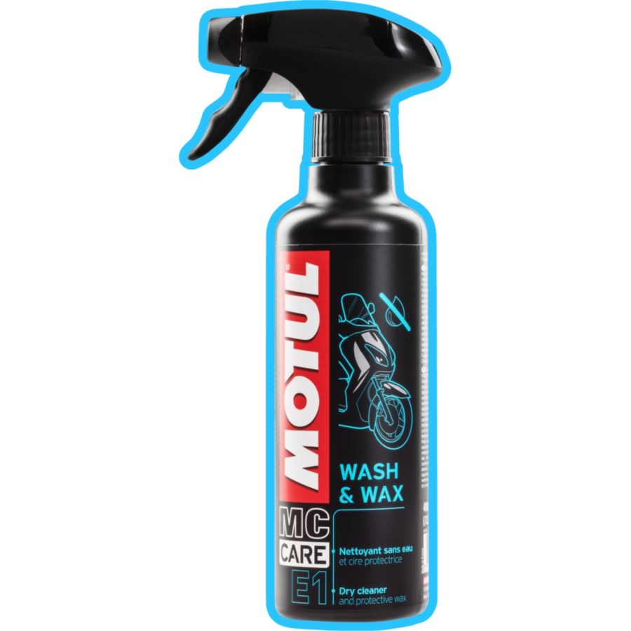 ŚRODEK CZYSZCZĄCO-OCHRONNY MOTUL E1 WASH WAX 0,4L