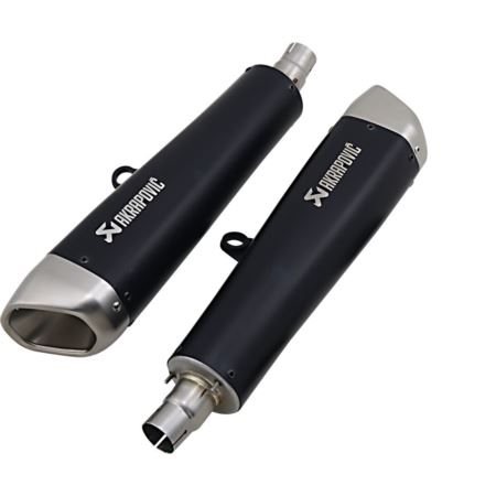 TŁUMIK AKRAPOVIC TI BK SPD TWIN