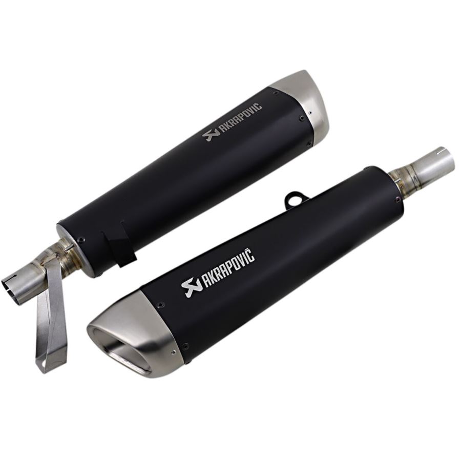 TŁUMIK AKRAPOVIC TI BK STR TWIN