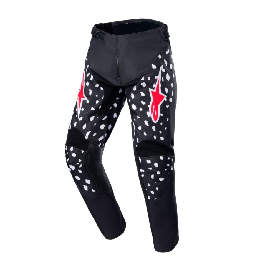 SPODNIE ALPINESTARS YTH RAC-NORT BK/RD R. 22