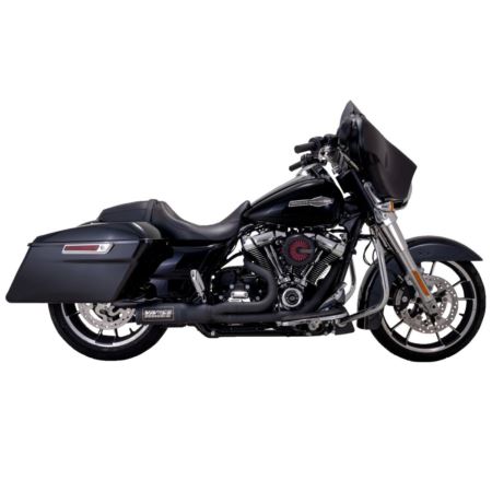 WYDECH 2-1 BLK.SS.17+FL VANCE&HINES