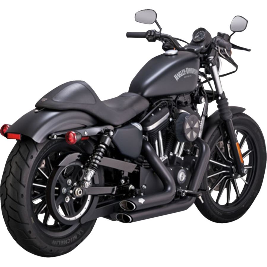 WYDECH S-SHT STAG BLK.XL VANCE&HINES