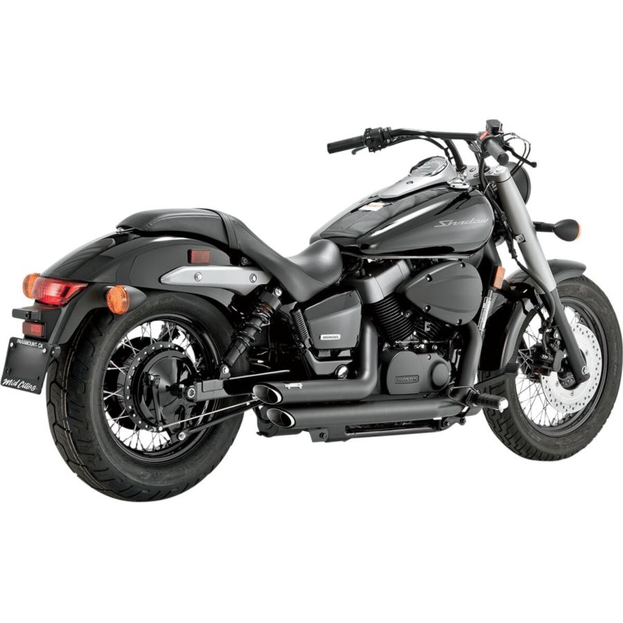 WYDECH SHORTSHOTS STAGGERED BLACK VANCE&HINES