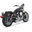 WYDECH SHORTSHOTS STAGGERED CHROME VANCE&HINES