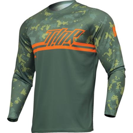 BLUZA THOR SECTOR DIGI GN/CAMO R. XL