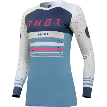 BLUZA THOR WOMEN PRIME BLAZE BL/WH R. M