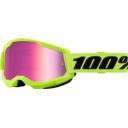 GOGLE 100% STRATA 2 NEON YEL MR PK